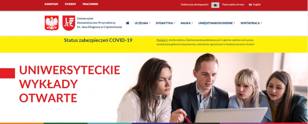 Image for: Запрошення студентів-обліковців на стажування до Гуманітарно-природничого університету  ім. Яна Длугоша в м. Ченстохові (Польща)