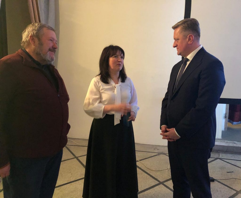 Image for: Професор кафедри інформаційних систем в управлінні та обліку Чижевська Людмила взяла участь у пам’ятному заході чеського «Сокола» до 4-ї річниці повномасшабного вторгнення