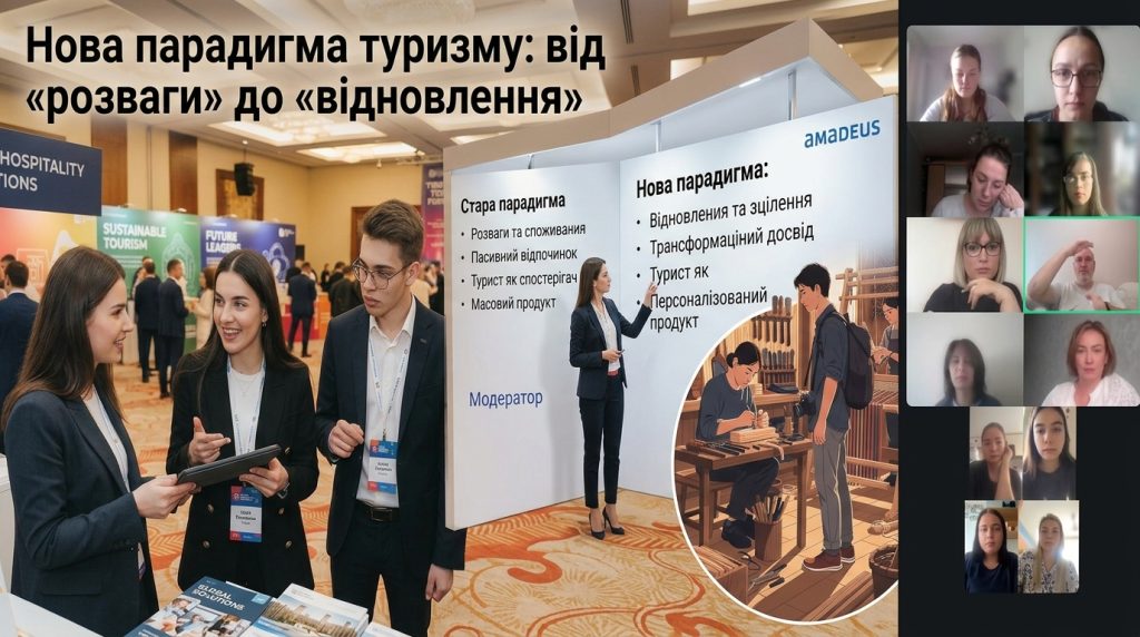 Image for: Сучасні тенденції туризму та гостинності: участь здобувачів освіти у професійних заходах